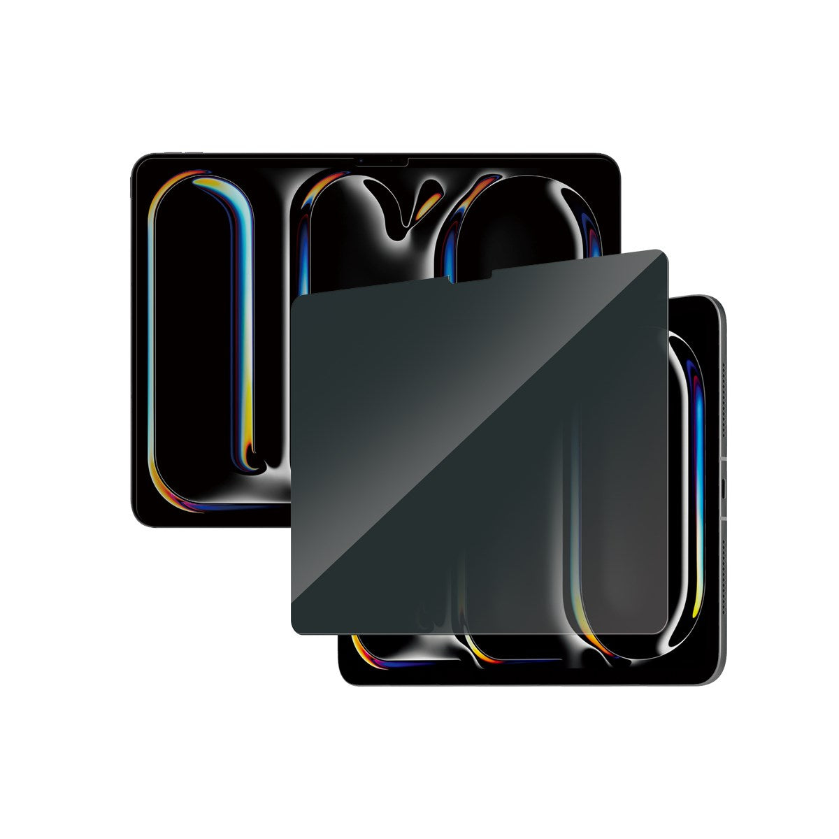 PanzerGlass® Privacy Skærmbeskyttelse iPad Air 13'' (2024-2025) | iPad Pro 13'' (2024-2025) | Ultra-Wide Fit